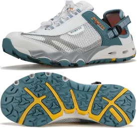 HUMTTO Men's Amphibious Water Shoes - Hiking Sandals for Men Outdoor Water Sandal Closed Toe Non-Slip River Shoes Summer Quick Drying Aqua Shoe