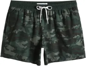 maamgic Mens Boys 80s 90s Vintage 4 Way Stretch Swim Trunks with Mesh Lining Quick Dry Swim Suits Board Shorts