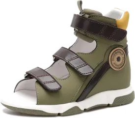 Toddlers Orthopedic Sandals with Arch and Ankle Support,High-top Corrective Shoes for Kids